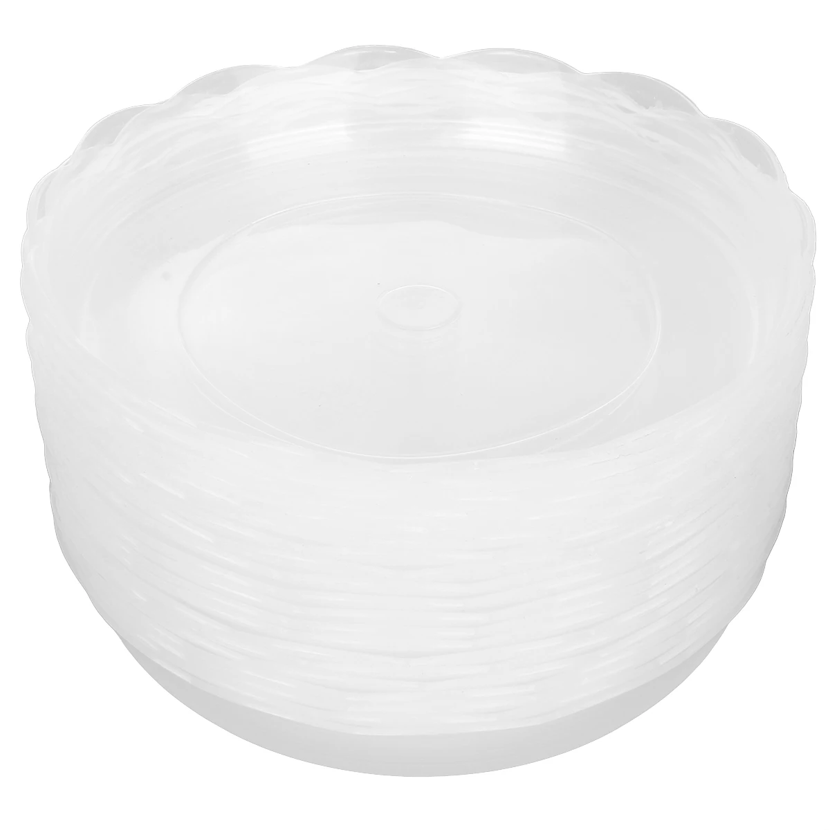 20 шт. пластиковый круглый поднос для цветочных горшков поддон растений сада