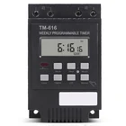 TM616 30A цифровой выключатель с таймером на каждый день недельный программируемый Din Rail реле времени Управление электронный таймер переменного тока 220V