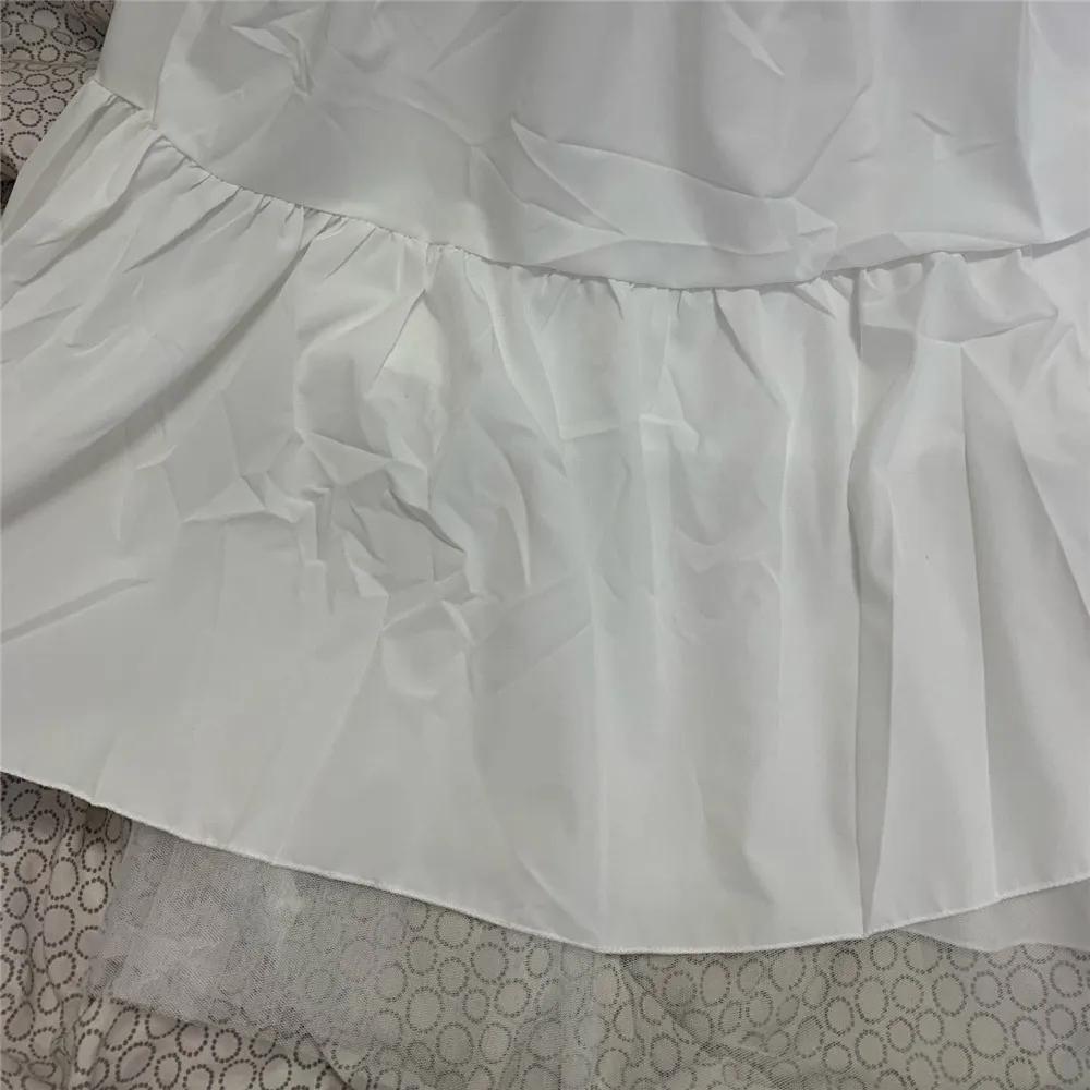 Милые длинные юбки для женщин юбка-макси в Корейском стиле Харадзюку белого