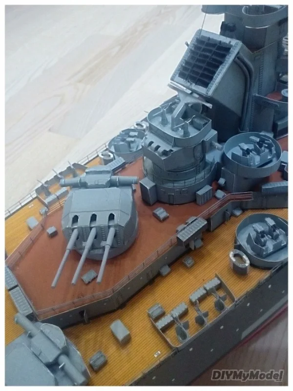 DIYMyModeI-rompecabezas de la Segunda Guerra Mundial francesa, modelo de papel hecho a mano, regalo, utillaje de pel&iacute;cula-5