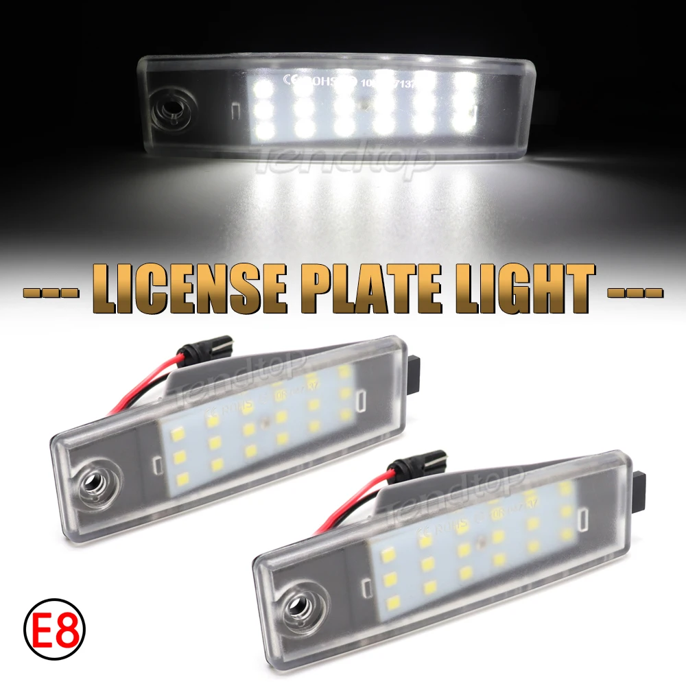 

2Pcs For LEXUS XU10 RX RX300 1999-2003 TOYOTA Hiace S.B.V/ Highlander/ RAV4 Scion XB LED Number License Plate Lights Signal Lamp