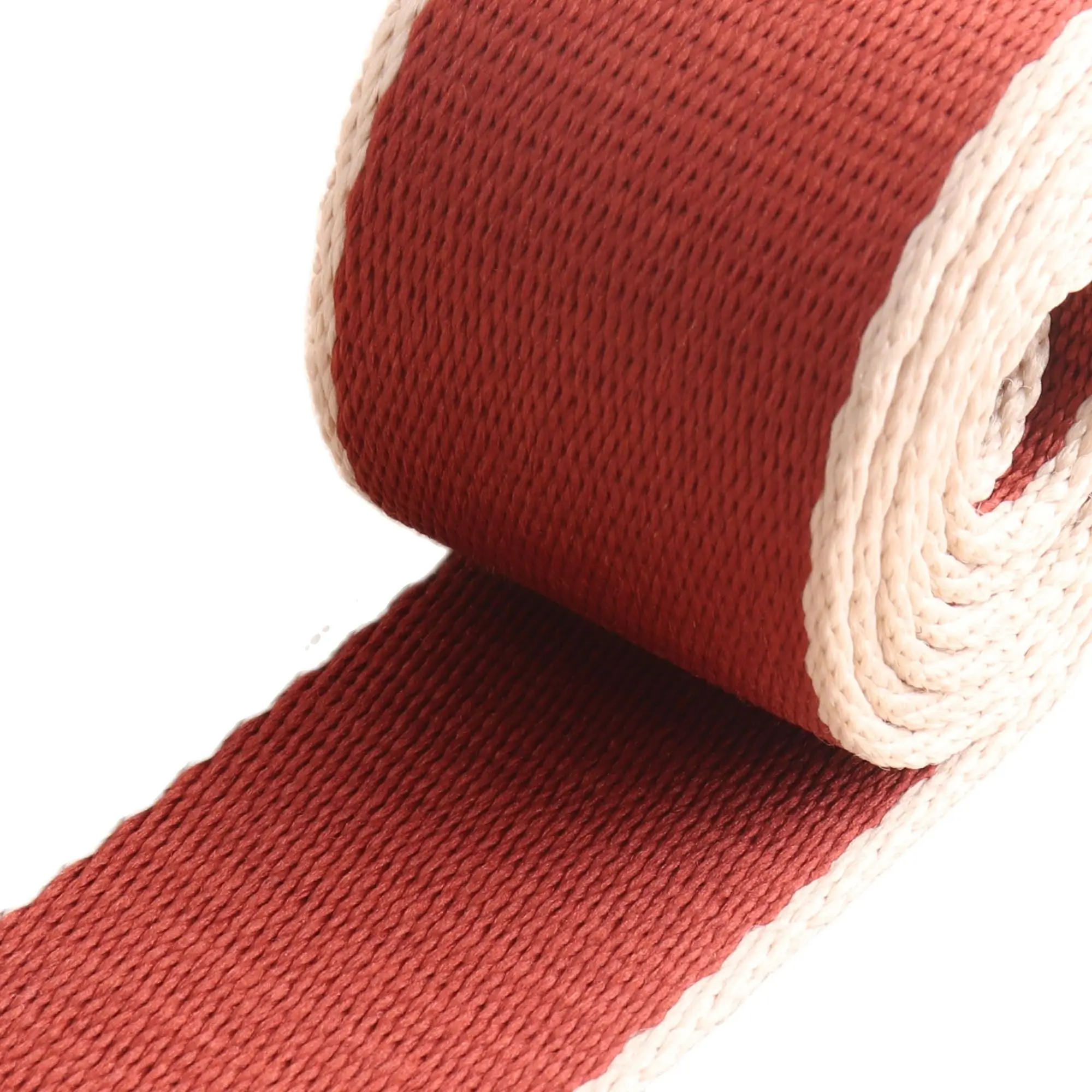 38 мм коричневая хлопковая тесьма полосатый лямки кошелек ручки ремень обивка