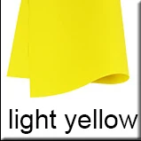 light yellow 10 шт цветная губчатая бумага 50*50 см толщина Руководство DIY Материал головоломки Детский сад резиновый пластик 0,8 мм большой лист пенопласта - Цвет: light yellow