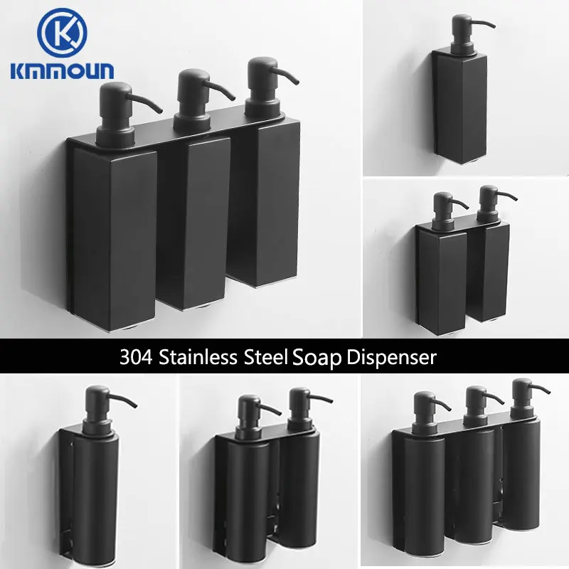 Настенный дозатор жидкого мыла настенный из нержавеющей стали 304 | Строительство