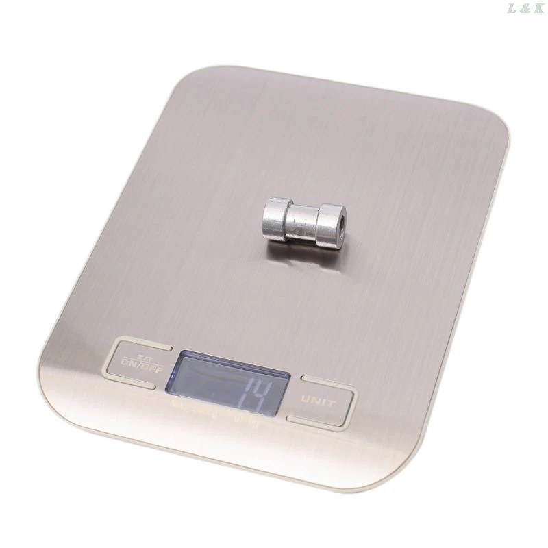 

11 LB / 5000g Electronic Digital Kitchen Food Scale Stainless Steel LED Display Weight Balance Scales Measuring Tool