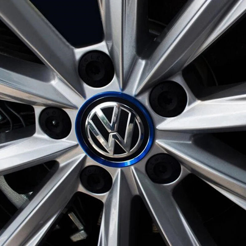 4 шт. декоративные кольца для VW Volkswagen Golf Polo jetta | Автомобили и мотоциклы