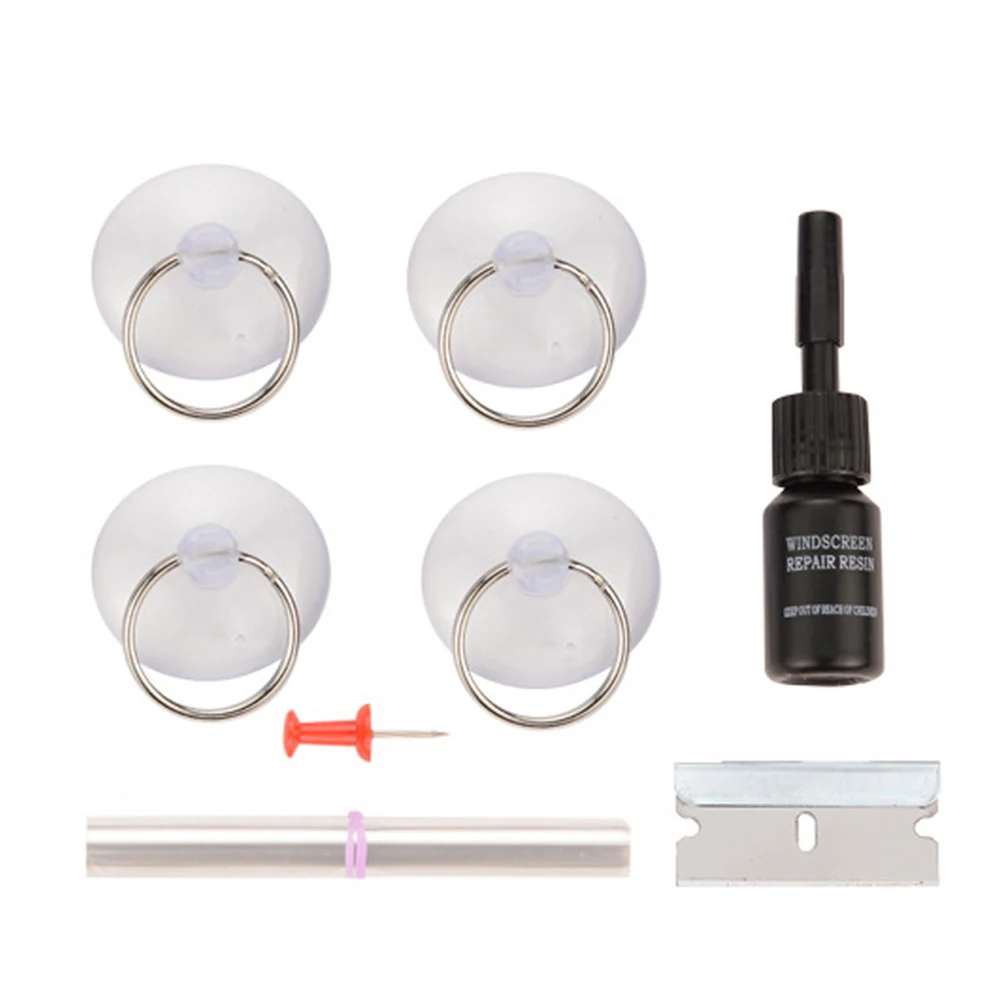 

2020 Auto glass repair tool set front windshield repair crack repair Car Windshield Repair Agent Windshield Repair Kit