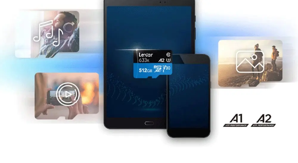 Lexar карта памяти SD 633x95M UHS-I Flash micro sd 512gb 1 ТБ microsd для дрона Gopro Sport camera SDXC Store card 32gb 64gb 128GB