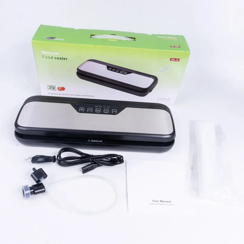 

YTK Vacuum Sealer Best Fully Automatic Portable Household Food Wet Dry 220V110W Packaging Machine Sealing Include 5Pcs Bags Free