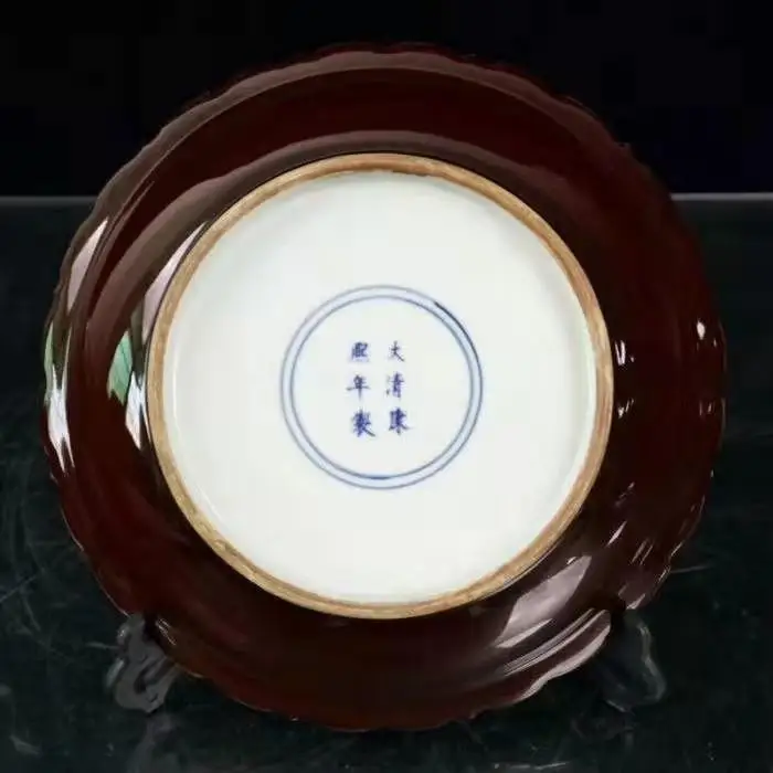 Коллекция китайских синих и белых глазури красный дракон кружева