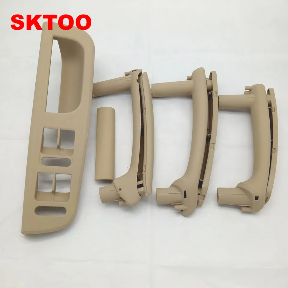 Внутренняя ручка двери SKTOO 8 шт./компл. бежевая с обшивкой для Volkswagen 1998-2005 Passat B5