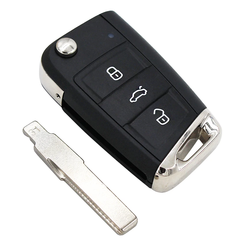 Оригинальная Кнопка OEM дистанционный смарт ключ брелок 3 для VW Tiguan L 434 МГц ID48 Chip 5G0