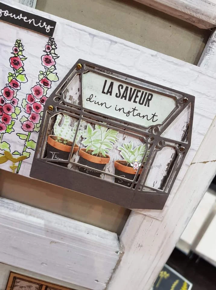 Металлические Вырубные штампы вырезанная форма фотография горшка скрапбукинг