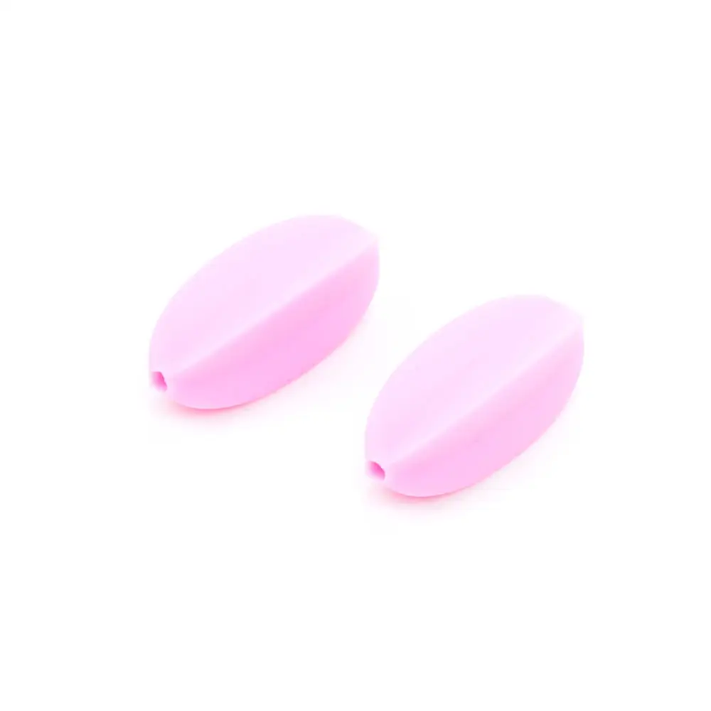 LOFCA-Cuentas de silicona con forma de estrella de mar, collar de dentici&oacute;n de silicona, cadena de chupete sin BPA, cuentas de mordedor para beb&eacute; de grado alimenticio, 50 Uds.-5