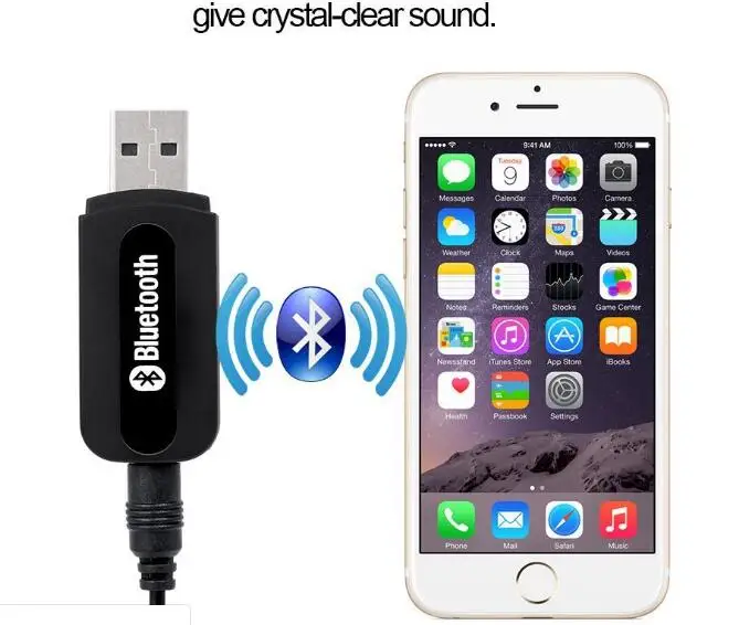 Usb Bluetooth приемник передатчик автомобильный аудио aux адаптер 3 5 мм 4