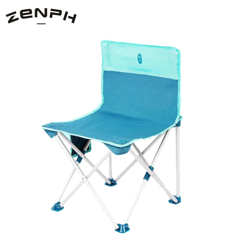 Zenph качество открытый складной стул для рыбалки барбекю алюминиевый сплав ультра