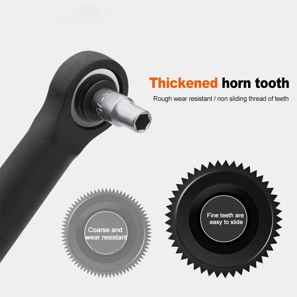 

8pcs Hexagon Sleeve Tools Professional Ratchet Socket Wrench Set Strong Car Repair Multifunctional Maintenance Universal Fast