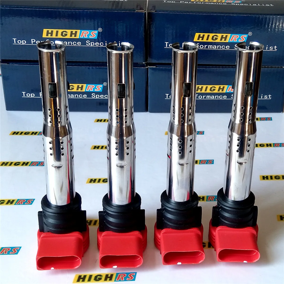 

Катушки зажигания для Audi, Volkswagen 1.8L 2.0L 2.5L 3.2L 4.2L A3 A4 A5 RS4 RS5 Q3 Q5 TT L4 L5 V8 Beetle EOS Golf Rabbit
