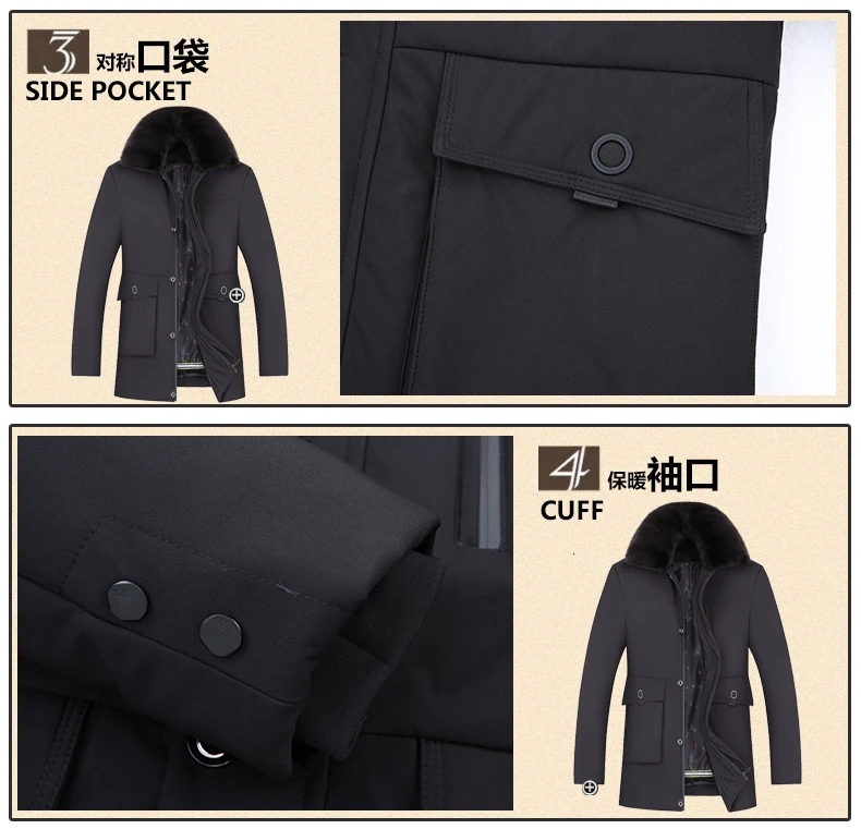 Plus 10XL 8XL 6XL Winter Jacket Men Fashion Casual Slim Thick Warm Mens Coats Parkas With fur collar Long Overcoats Male Clothes