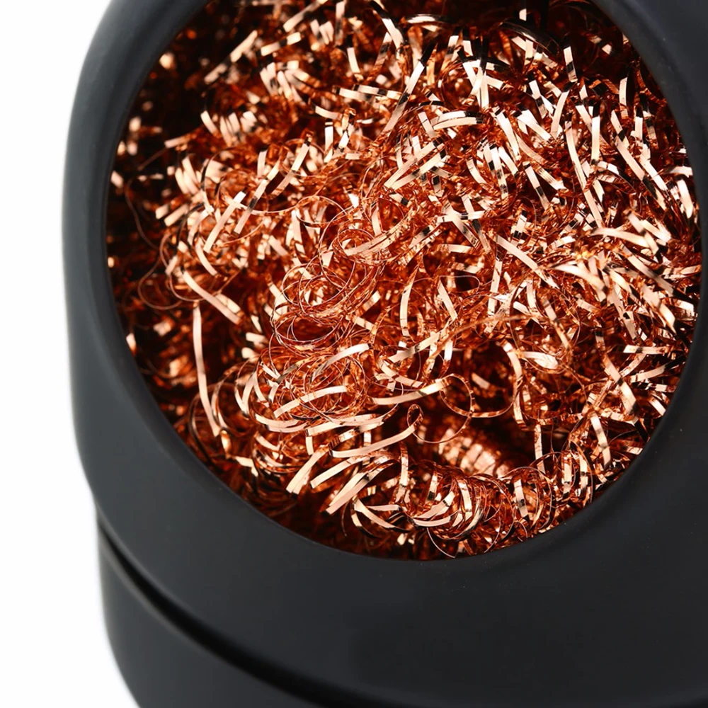 Щетка из медной проволоки с подставкой сварочный инструмент для очистки