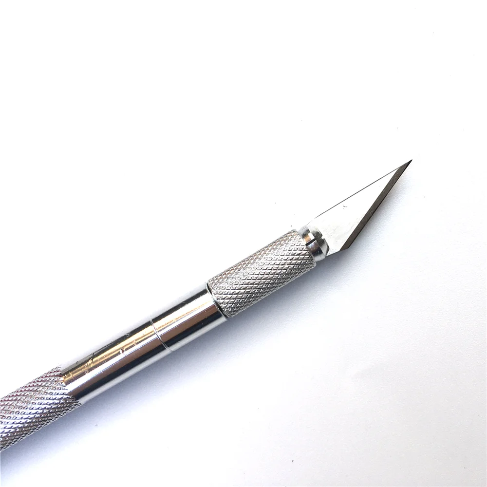 Ручка сделай сам нож для резьбы + 5 шт. дополнительных лезвий виниловый