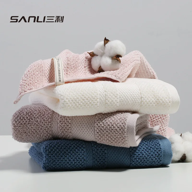 [Новые продукты] полотенце Sanli антибактериальное 100 г из чистого хлопка