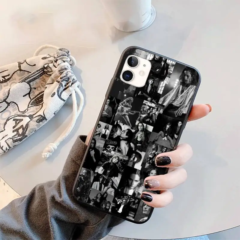 

Maneskin Damiano David Phone Case for iPhone 11 12 mini pro XS MAX 8 7 6 6S Plus X 5S SE 2020 XR