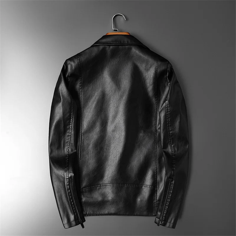 

LANDISTO men jacket leather jacket men/ /men's jacket PU jacket men clothing Motorcycle style