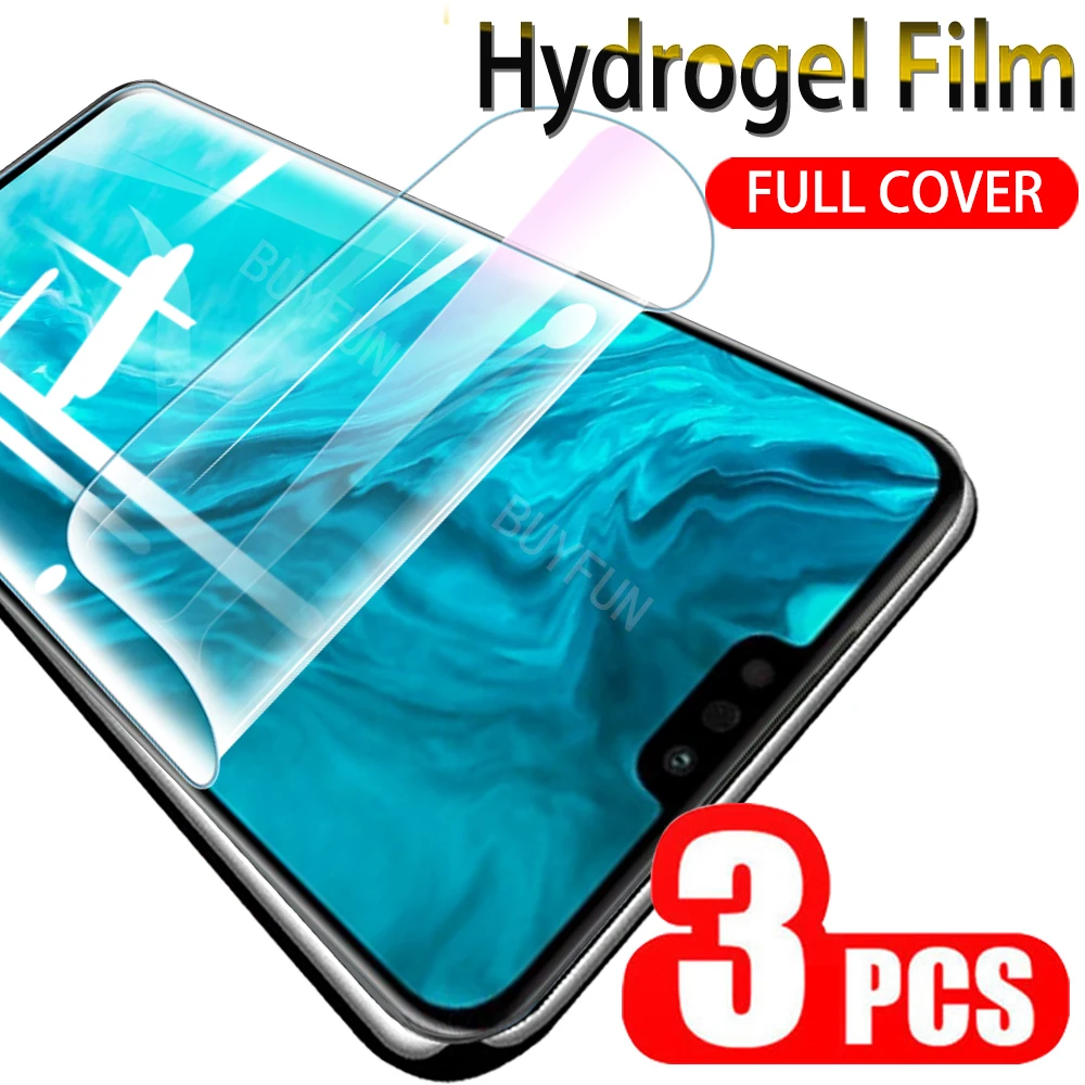 

Гидрогелевая пленка для Huawei Honor 10X Lite/9x Lite, Защитная пленка для Honor 10X, Honor 9x Lite, не стекло, 3 шт.