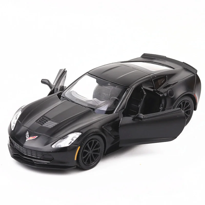 Модель автомобиля Corvette c7 из сплава и металла 1:36 | Игрушки хобби