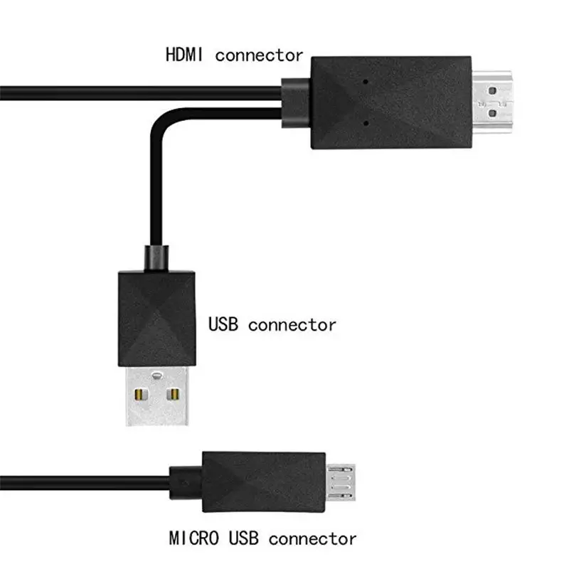 MHL к HDMI 1080P HD ТВ кабель адаптер 5Pin и 11Pin для Android Samsung смартфон планшет ТВ|Кабели HDMI| |