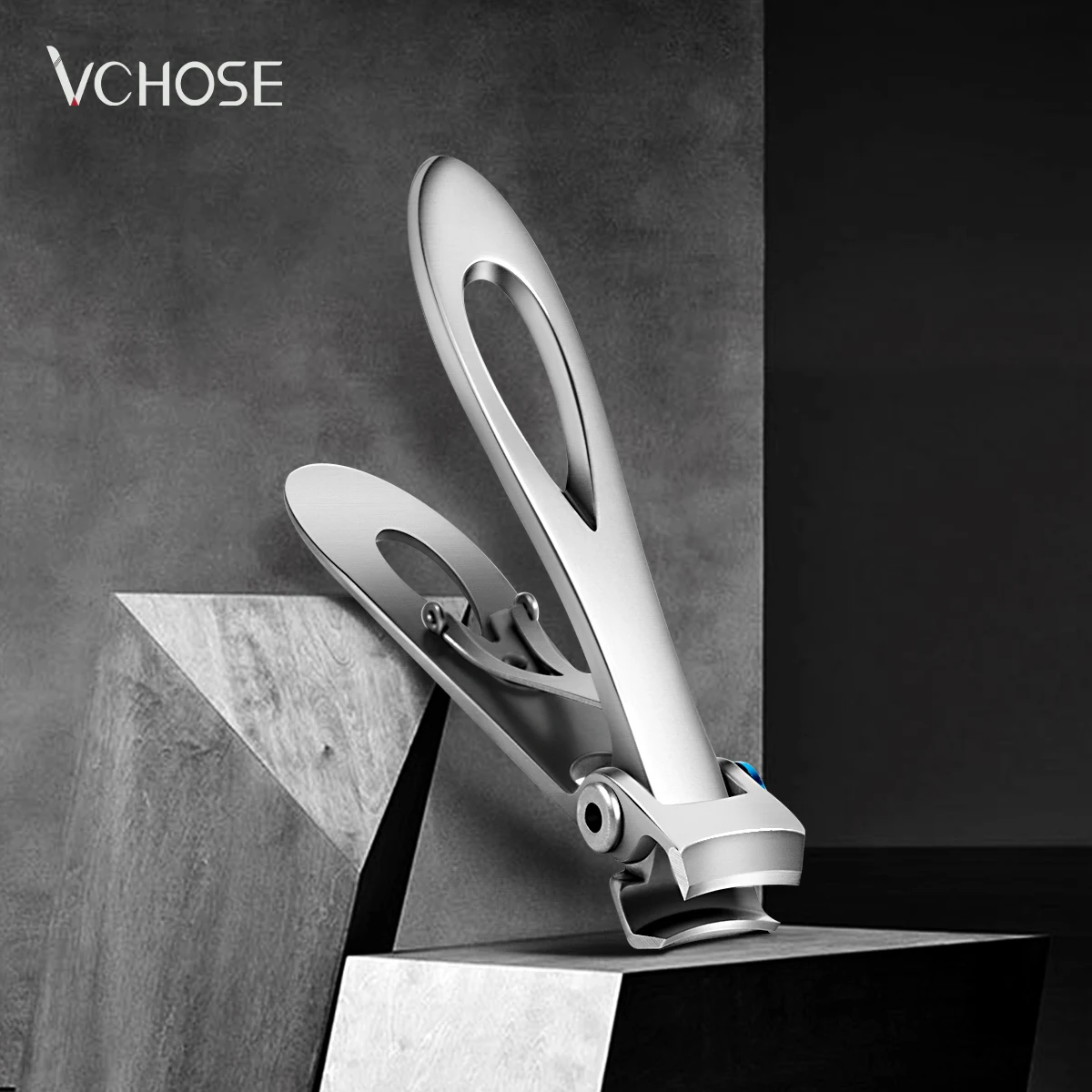 Профессиональные ножницы для ногтей Нержавеющая сталь широкий открытие