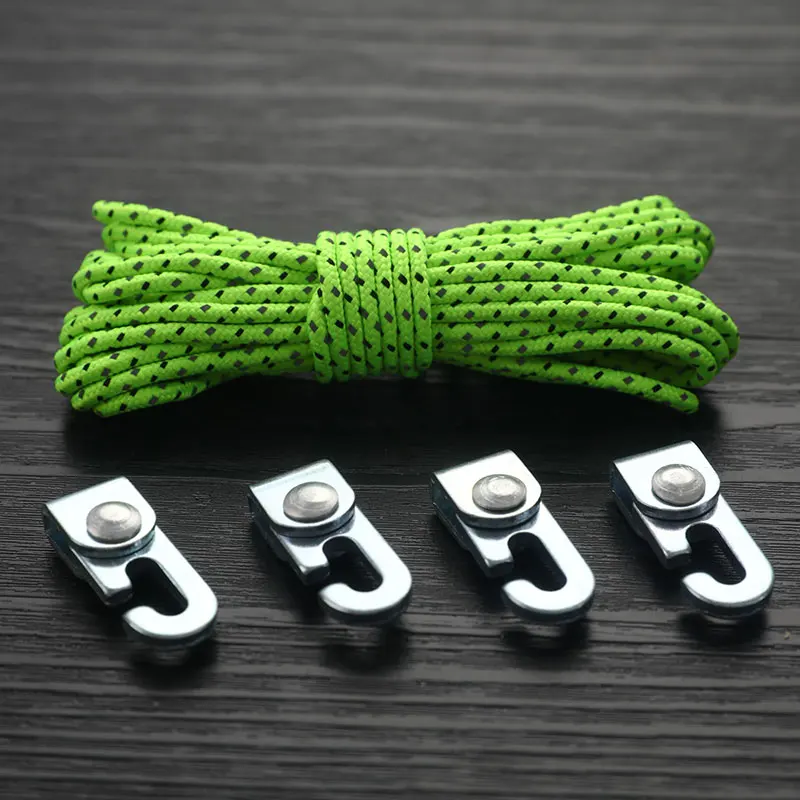 

Knot Easy Tighten Rope Kit For Camping Automatic Lock Hook Self-locking Free