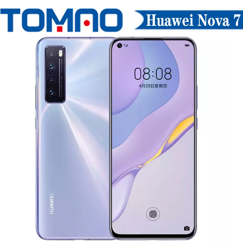 Смартфон HUAWEI Nova 7 8 + 985/128 ГБ 256 мАч Android 10 4000" | Мобильные телефоны и аксессуары