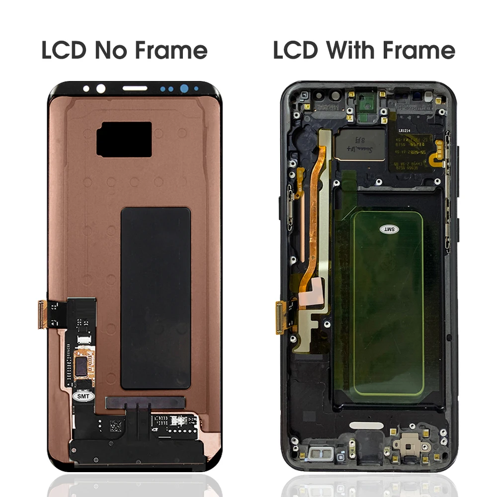 Ceny 100% Oryginalny S8 LCD Z Ramką Do Samsung Galaxy S8 Plus G955fd G955F G955 Wyświetlacz Lcd S8 G950 G950F Ekran Dotykowy Digitizer