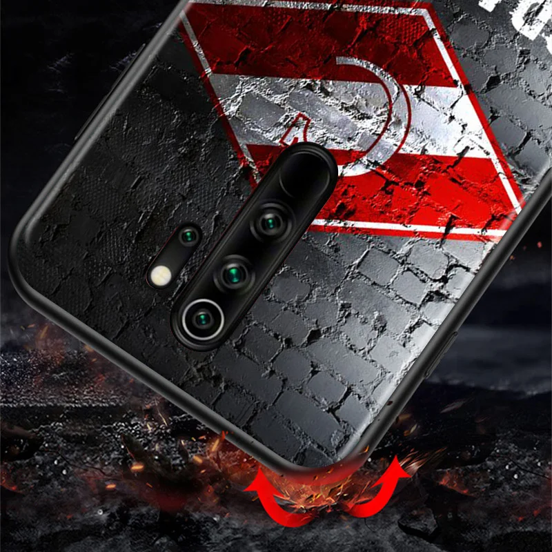 

Football Spartak Moscow For Xiaomi Redmi 9A 9C 9 Prime GO 8A 8 7A 7 S2 6A 6 5 Pro Plus Black Phone Case