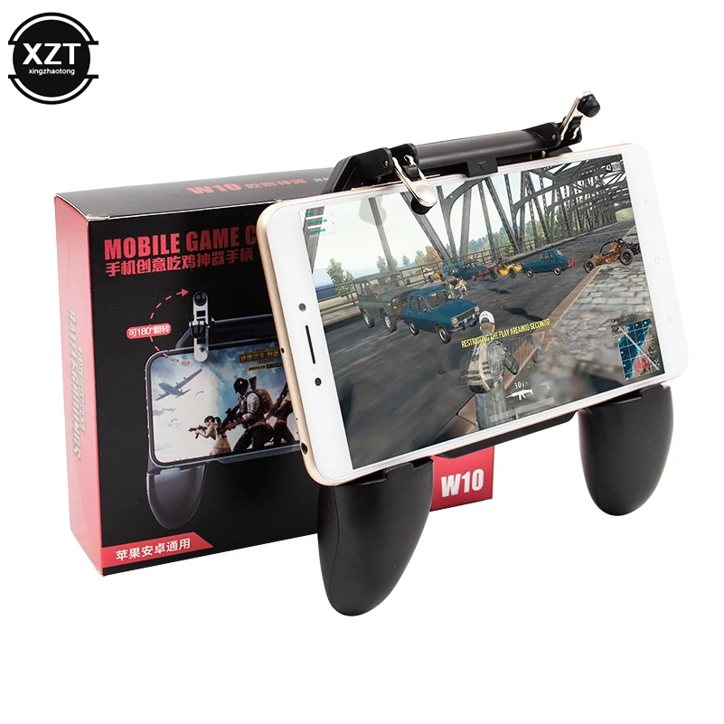 W10 PUGB мобильный геймпад для iphone android телефон игровой контроллер UBG джойстик