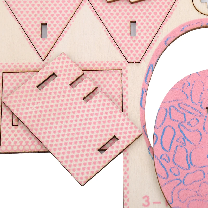 

Creative House Jigsaw Puzzle Learning Educational Toy House Model 3D Popular Toys Children House Puzzle Games