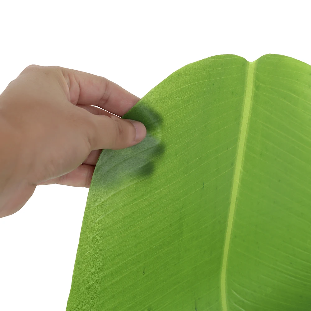 Гавайский Банановый Лист Настольный коврик Placemat зеленый лист имитация растения