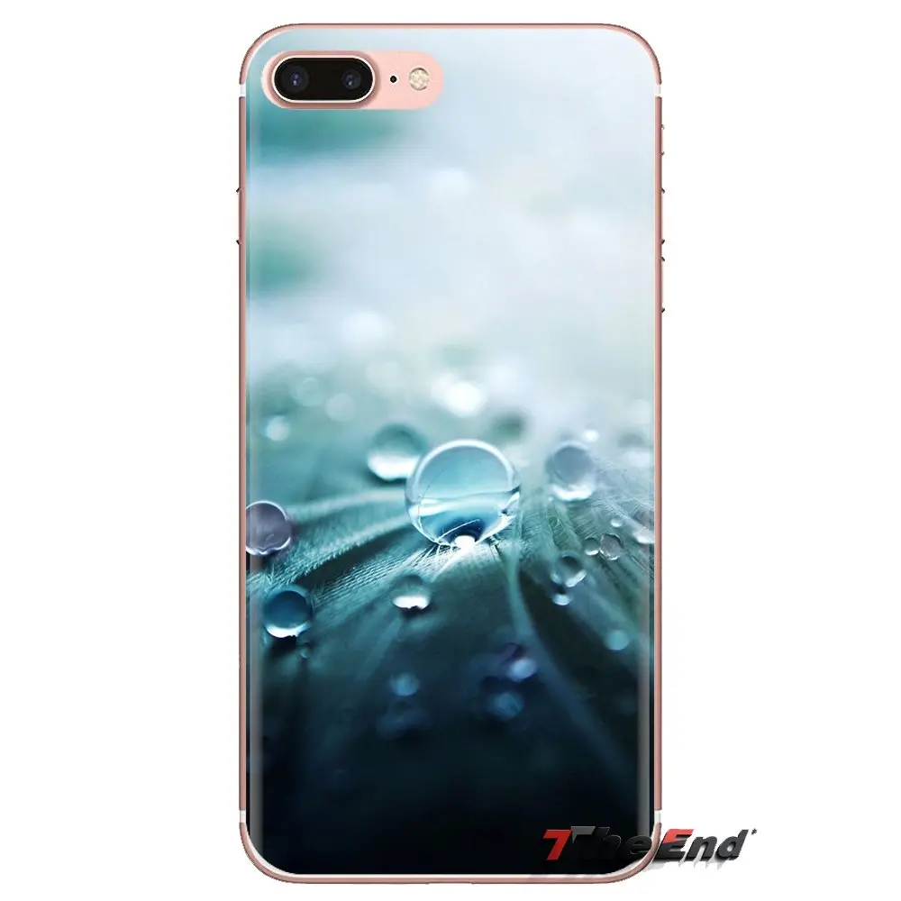 Для Samsung Galaxy J1 J2 J3 J4 J5 J6 J7 J8 плюс 2018 Prime 2015 2016 2017 3d капли воды прозрачные мягкие чехлы
