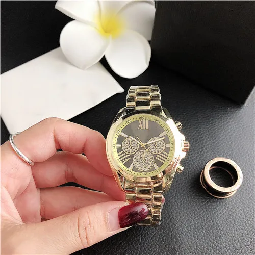 

Часы наручные для мужчин и женщин, модные повседневные Простые кварцевые часы со стальным ремешком и маленьким циферблатом, 2021