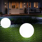 Светодиодные садовые светильники, уличная лампа для газона с защитой от падения, освещение для праздника, свадьбы, ландшафта, яркий световой шар