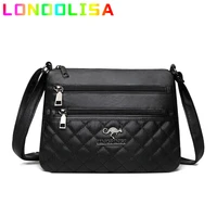 vintage small crossbody bags for women 2021 pu leather diamond pattern shoulder messenger bag casual ladies purses and handbags
