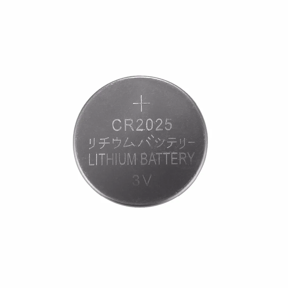 10 шт. батарейка CR2025 ECR2025 DL2025 BR2025 2025 KCR2025 L12 cr 3 В Литиевые Батарейки для монет часов