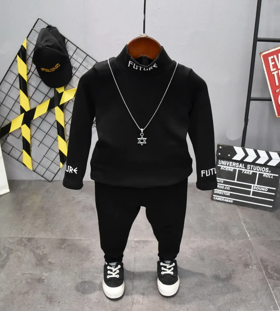 Детские футболки для мальчиков на весну-осень Детская одежда Футболки маленьких