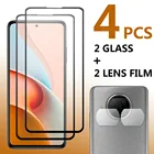 4 в 1 закаленное стекло для Xiaomi Redmi Note 9 Pro Note 9 5G 4G китайская версия Redmi 9A 9C защита для экрана Redmi 9 Power стекло