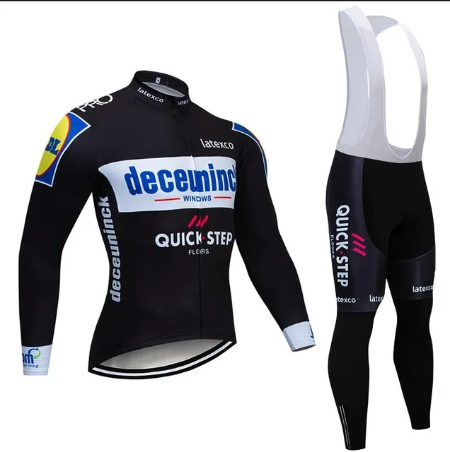 

Spring 2020 TEAM quickstep cycling jersey 20D bike pants Ropa Ciclismo Long summer pro bicycling wear Maillot Pants clothing