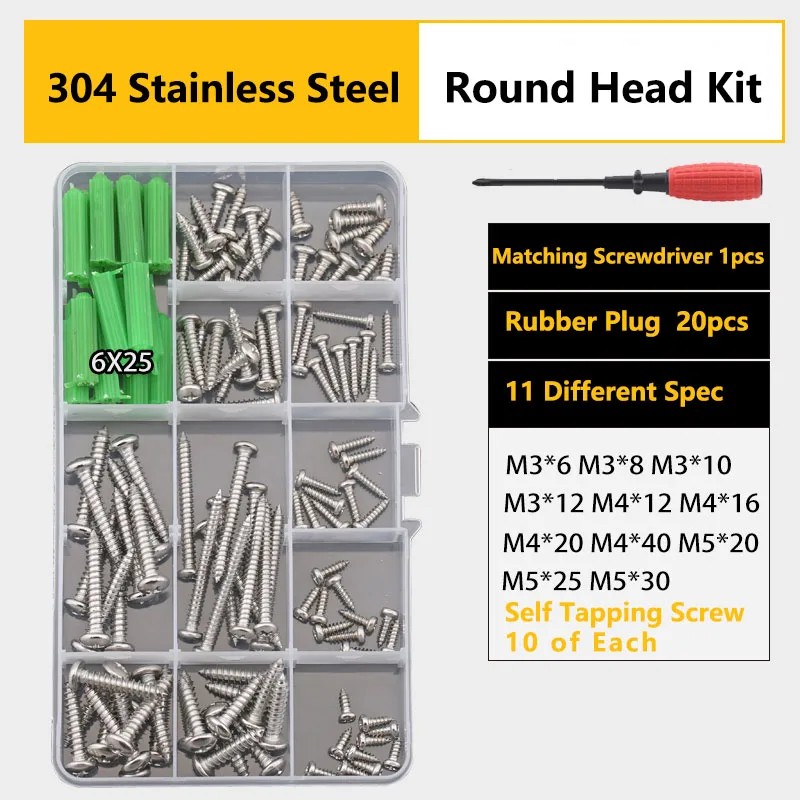 Личинка Самонарезающий винт с плоской головкой шестигранная гайка болт