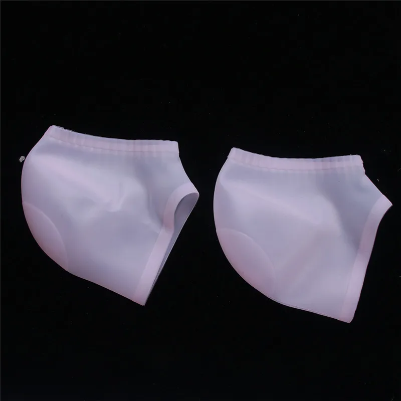 2 шт./пара мягкий силиконовый Увлажняющие гелевые пяточные носки против трещин