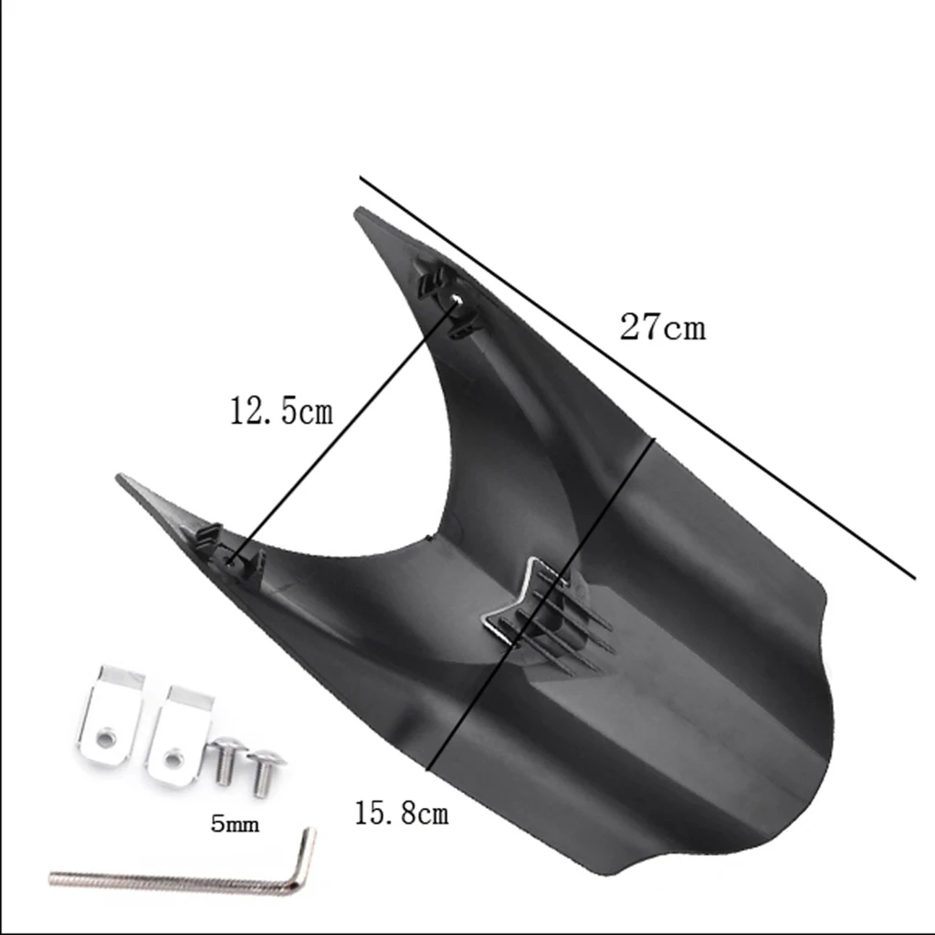 Пластиковые черные задние и передние Брызговики для BMW R1200GS |